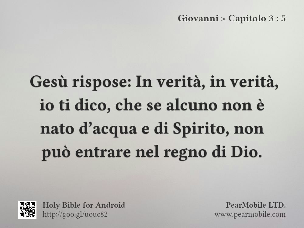 Giovanni, Capitolo 3:5